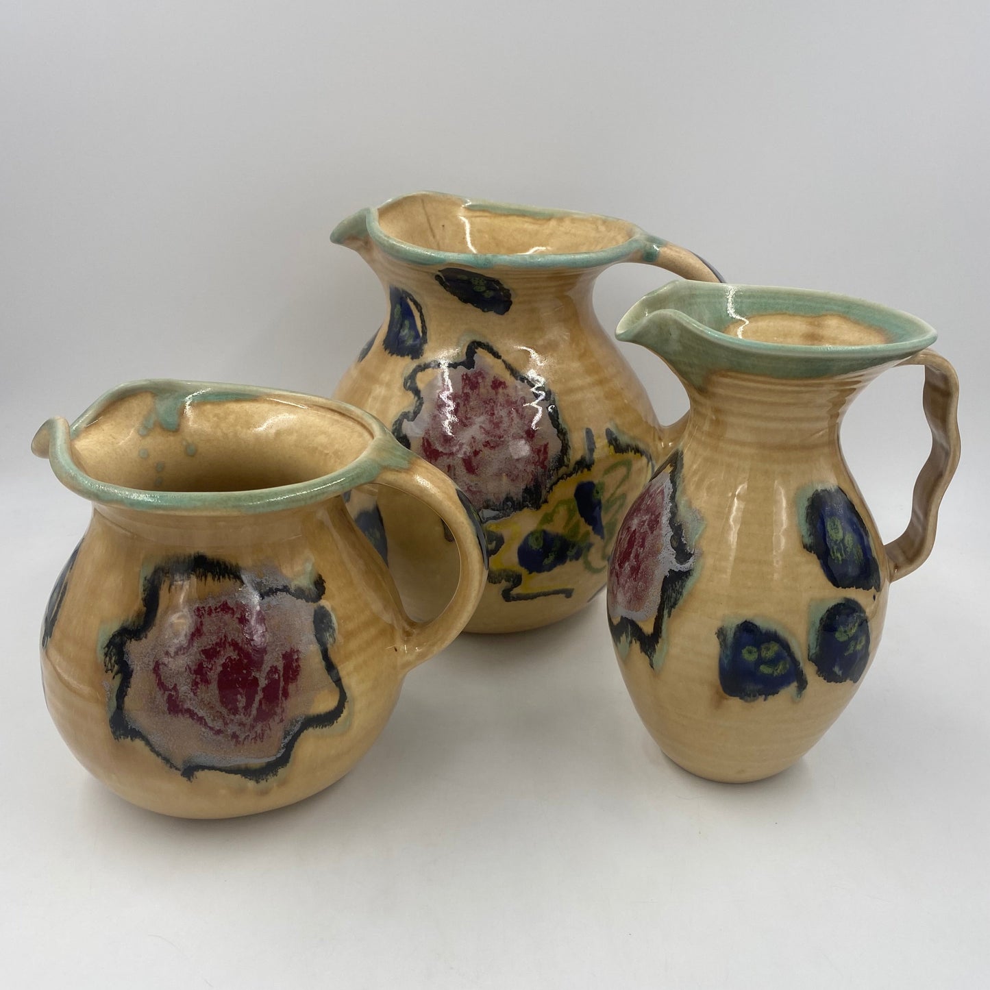 Vermont Rose Petite Pitcher - Lasser Ceramics