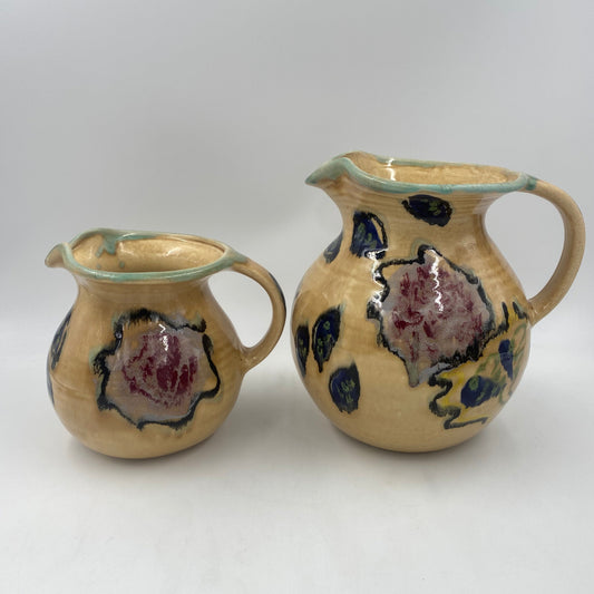 Vermont Rose Pitcher - Lasser Ceramics