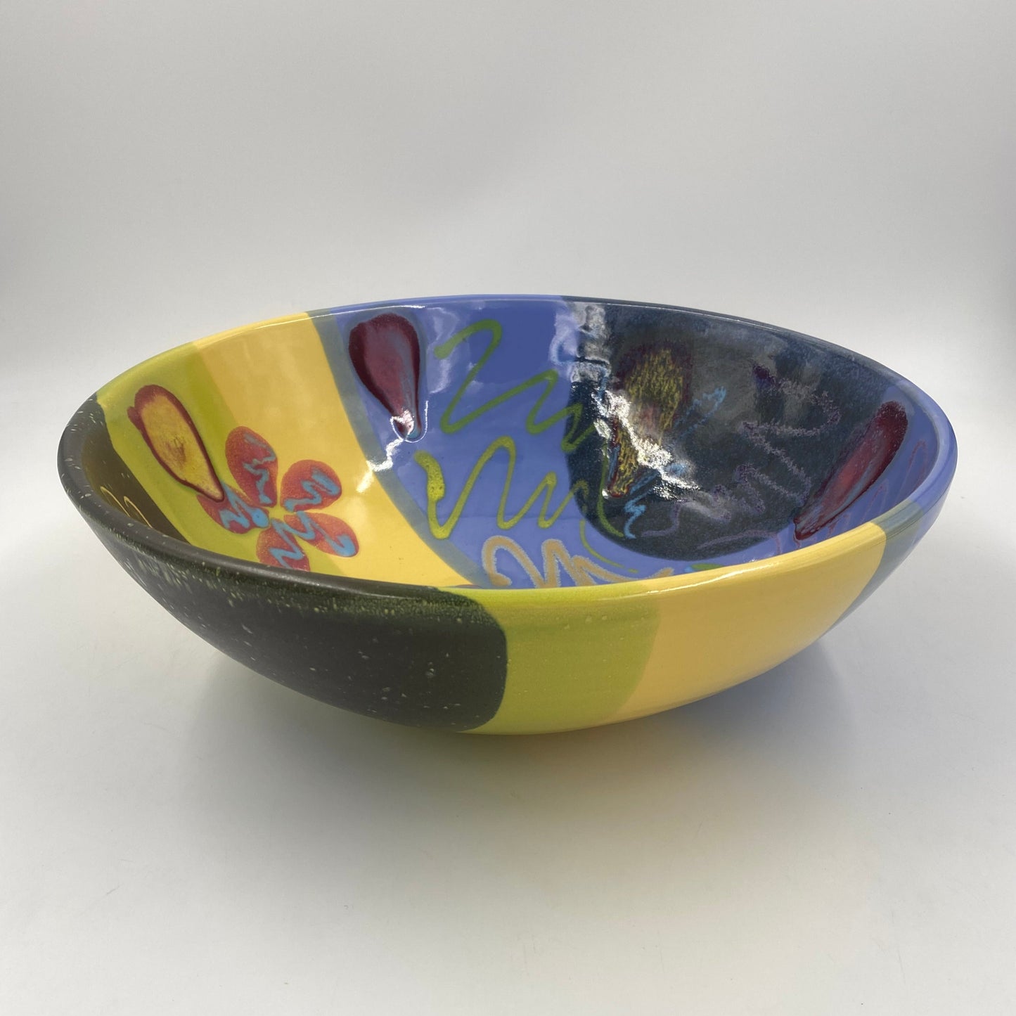 Mardi Gras Serving Bowl