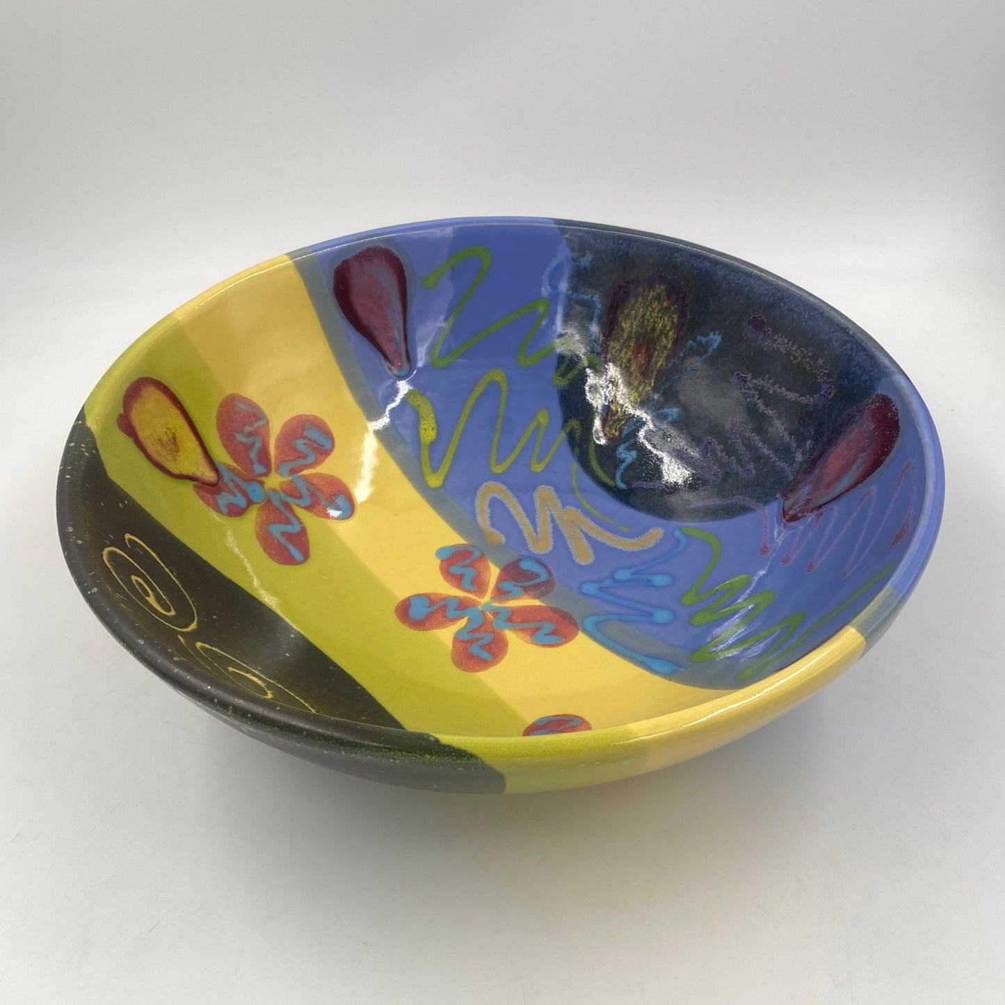 Mardi Gras Serving Bowl