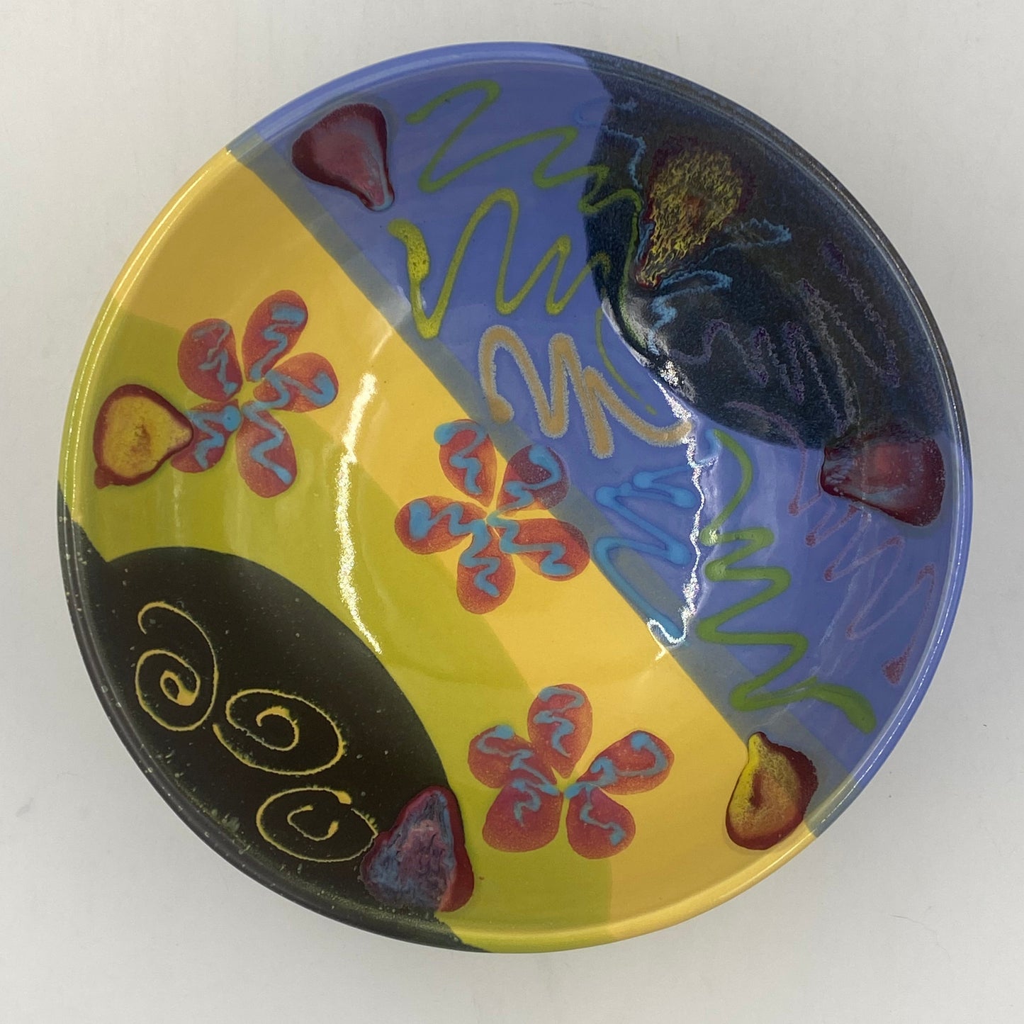 Mardi Gras Serving Bowl