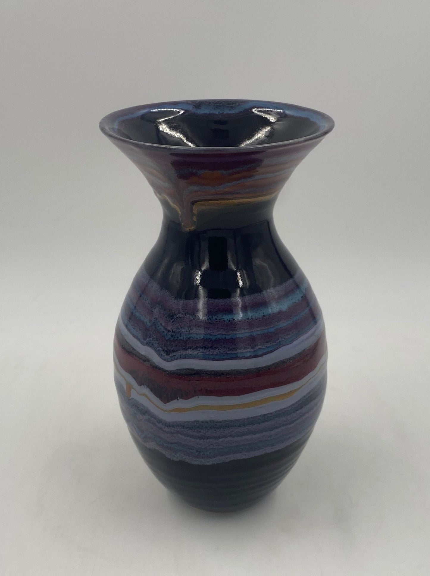 Black Out Petite Vase - Lasser Ceramics