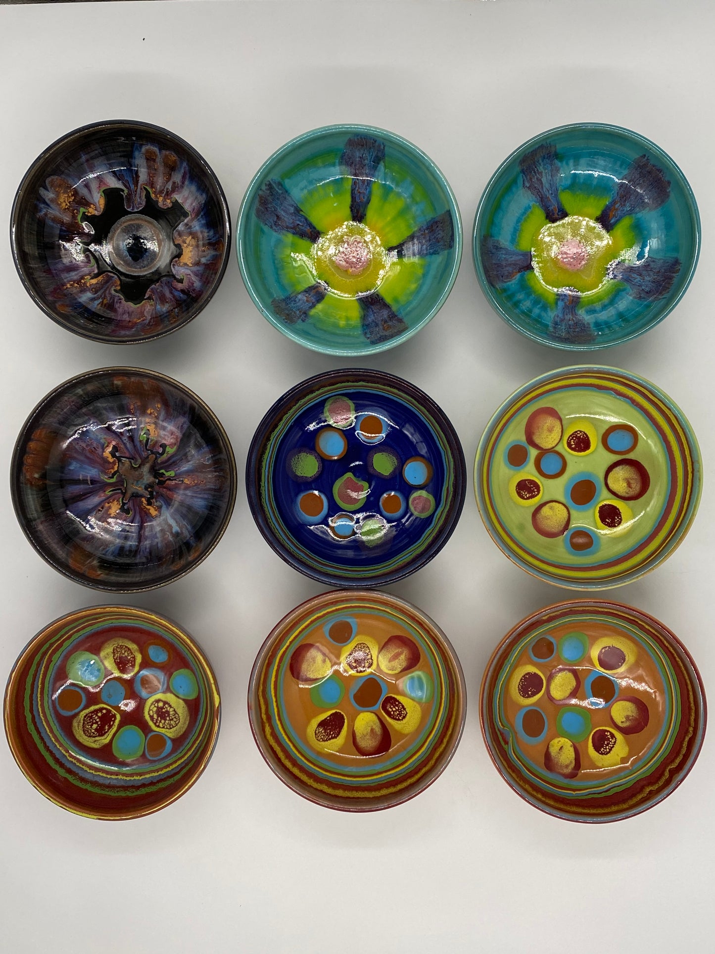 Asteroid Red Baby Bowl - Lasser Ceramics