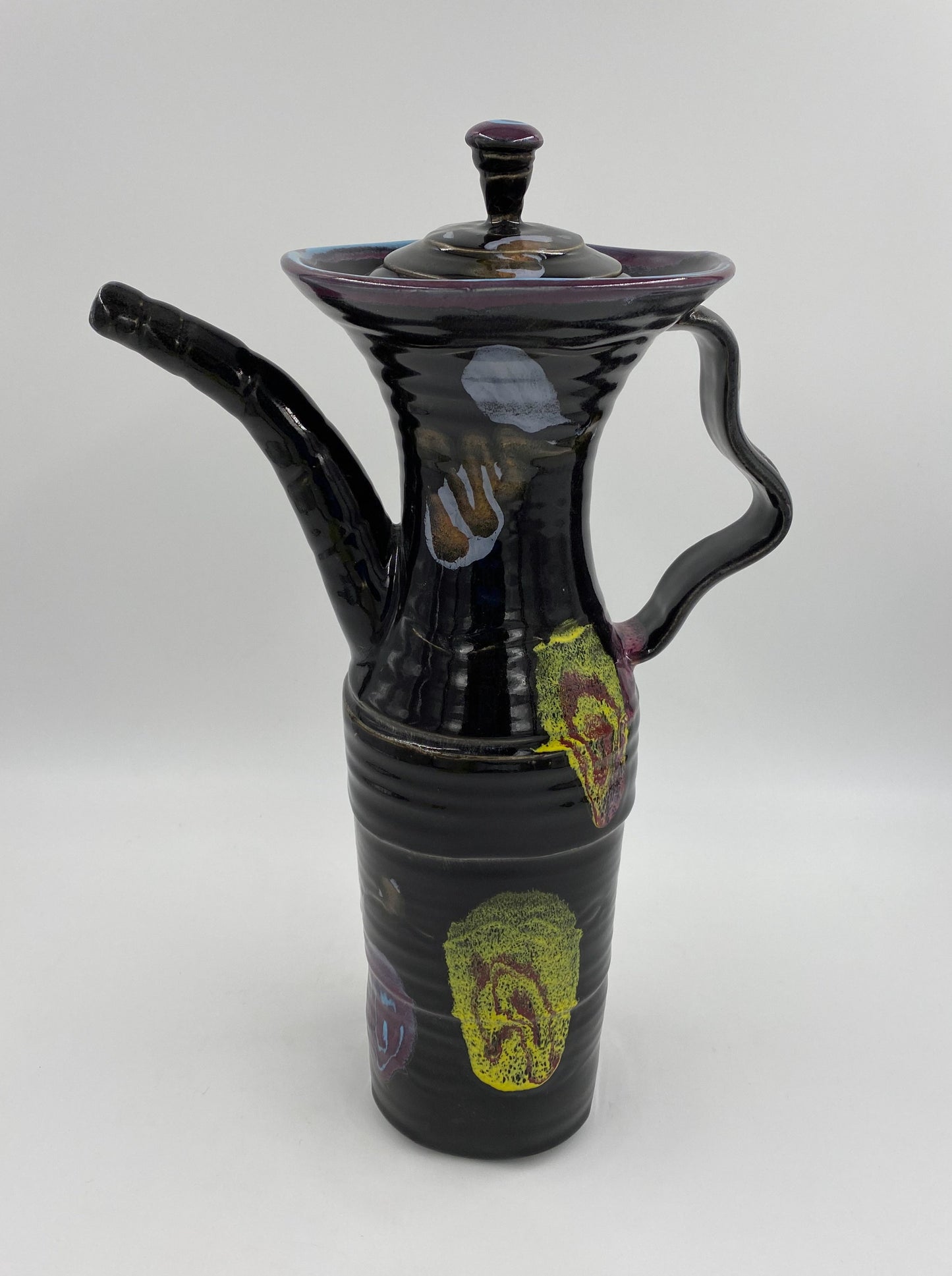 Black Out Teapot - Lasser Ceramics