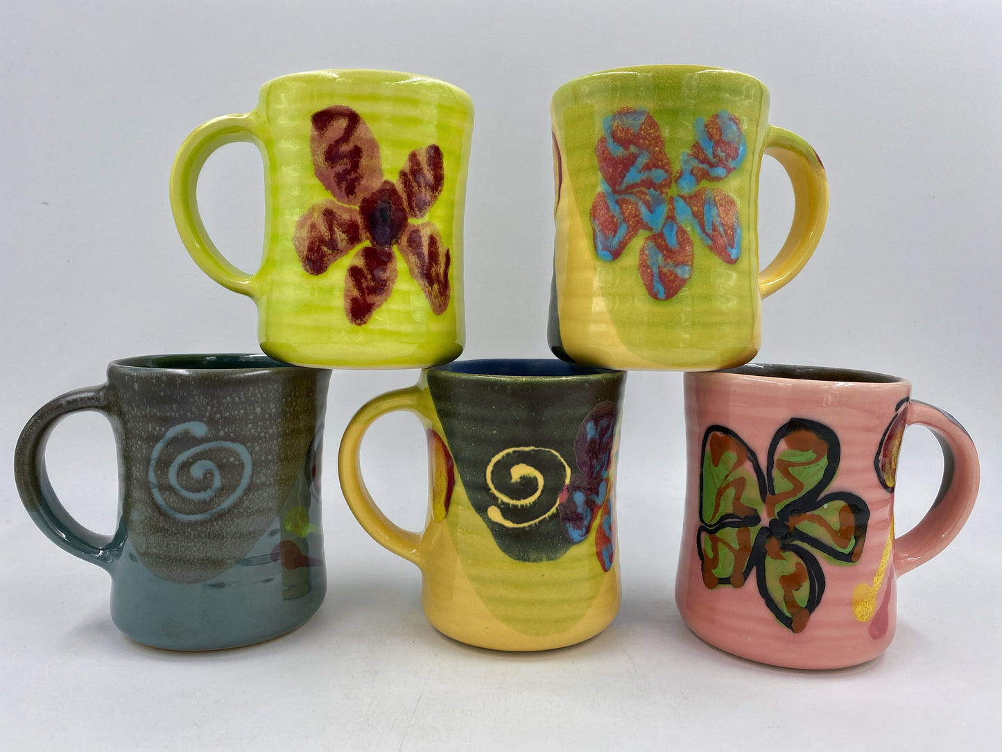 Marigold Poppy Mug - Lasser Ceramics
