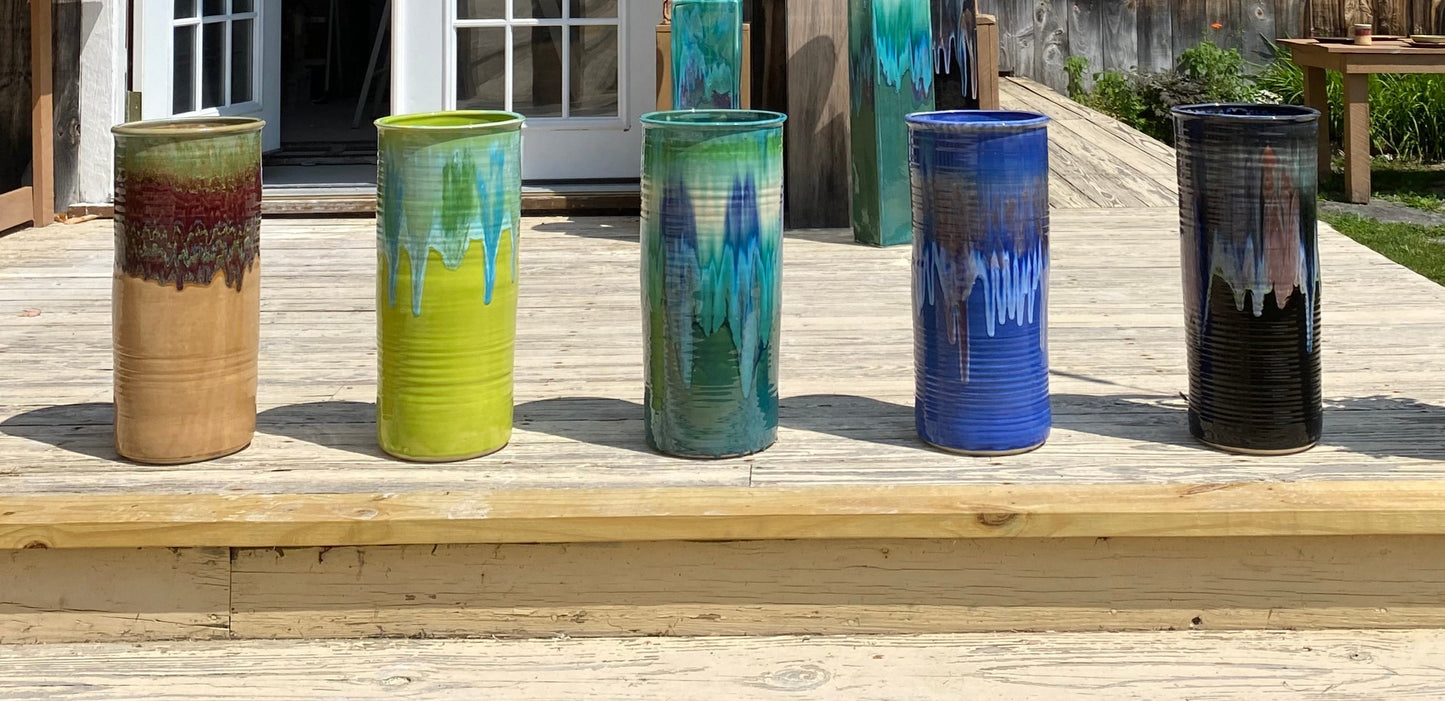 Pearl Umbrella Stand - Lasser Ceramics