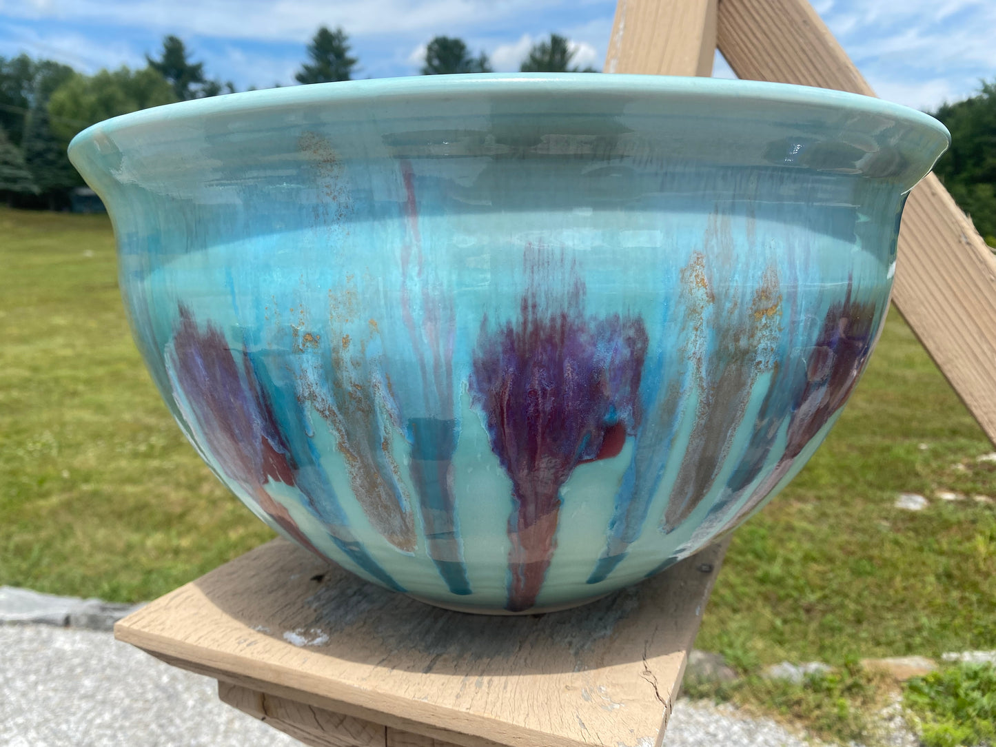 Sand Dollar Planter - Lasser Ceramics