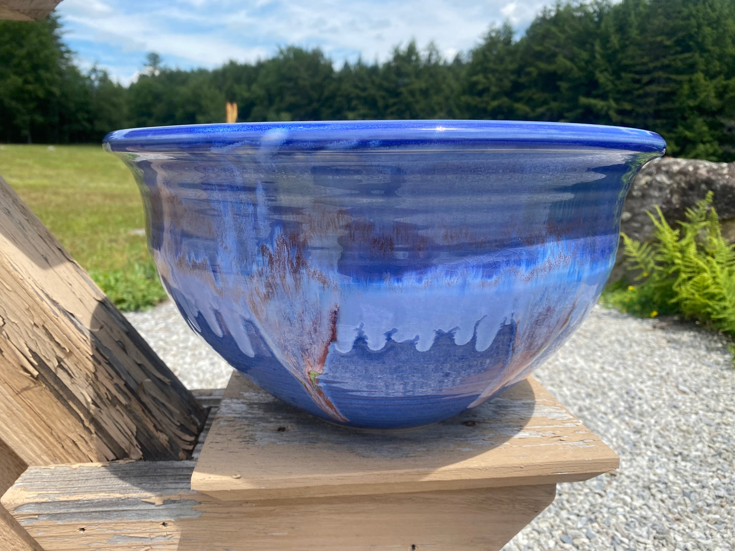 Blue Moon Planter - Lasser Ceramics