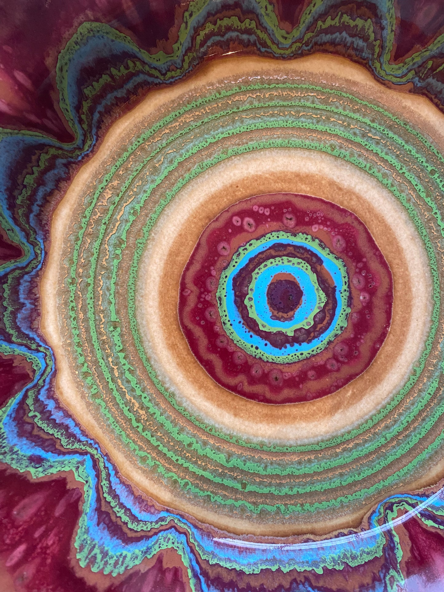 Spanish Pie Plate - Lasser Ceramics