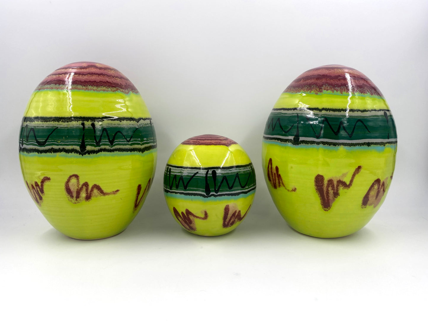 Volcano Garden Orbs - Lasser Ceramics