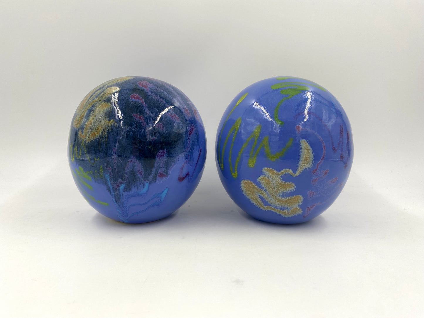 Blue Craze Garden Orbs