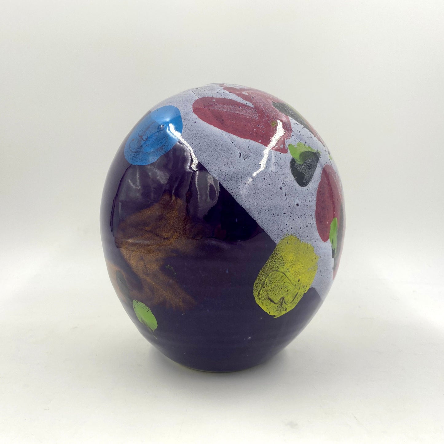 Fifty-Fifty Garden Orbs - Lasser Ceramics