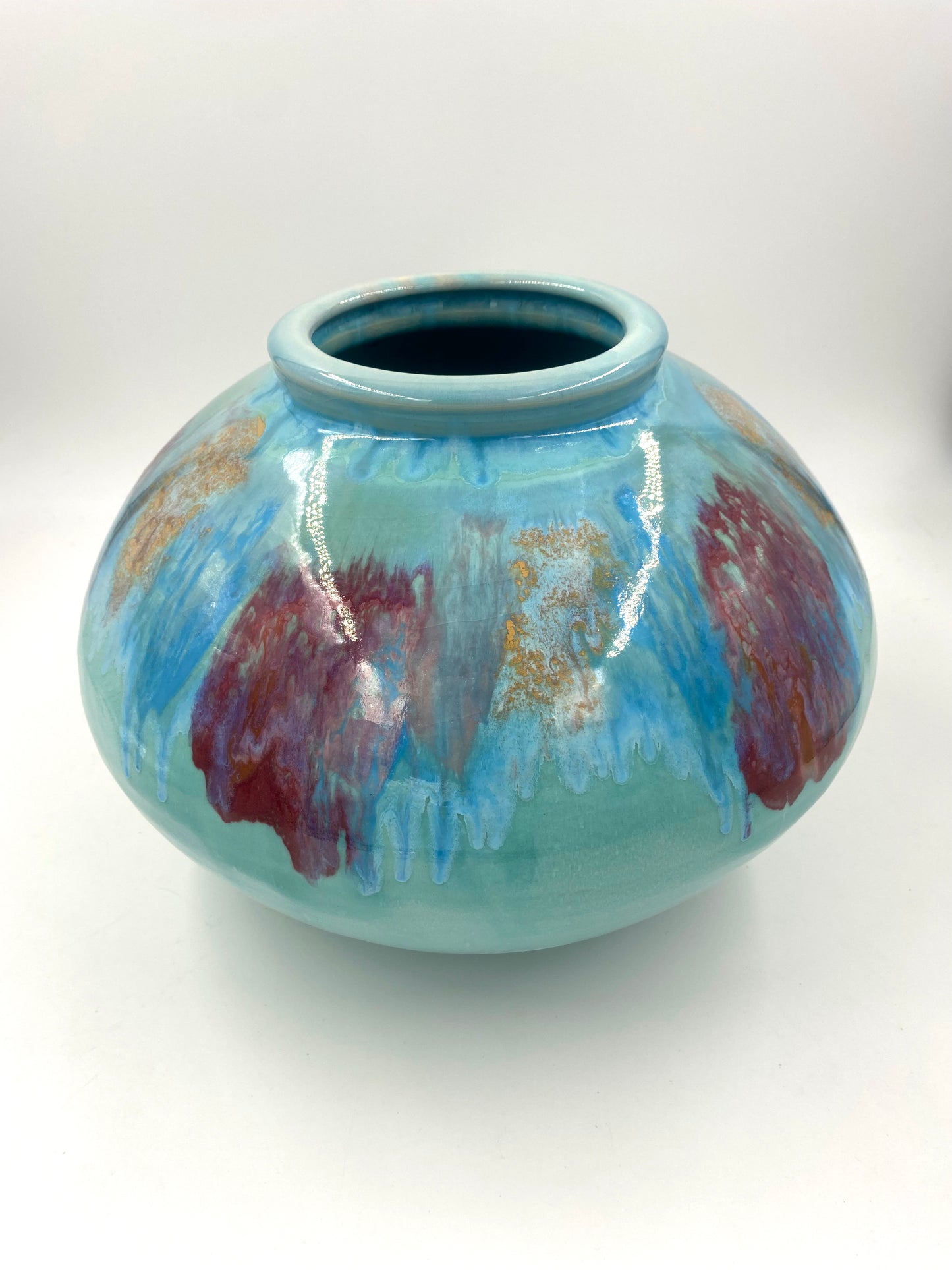 Sand Dollar Globe Vase