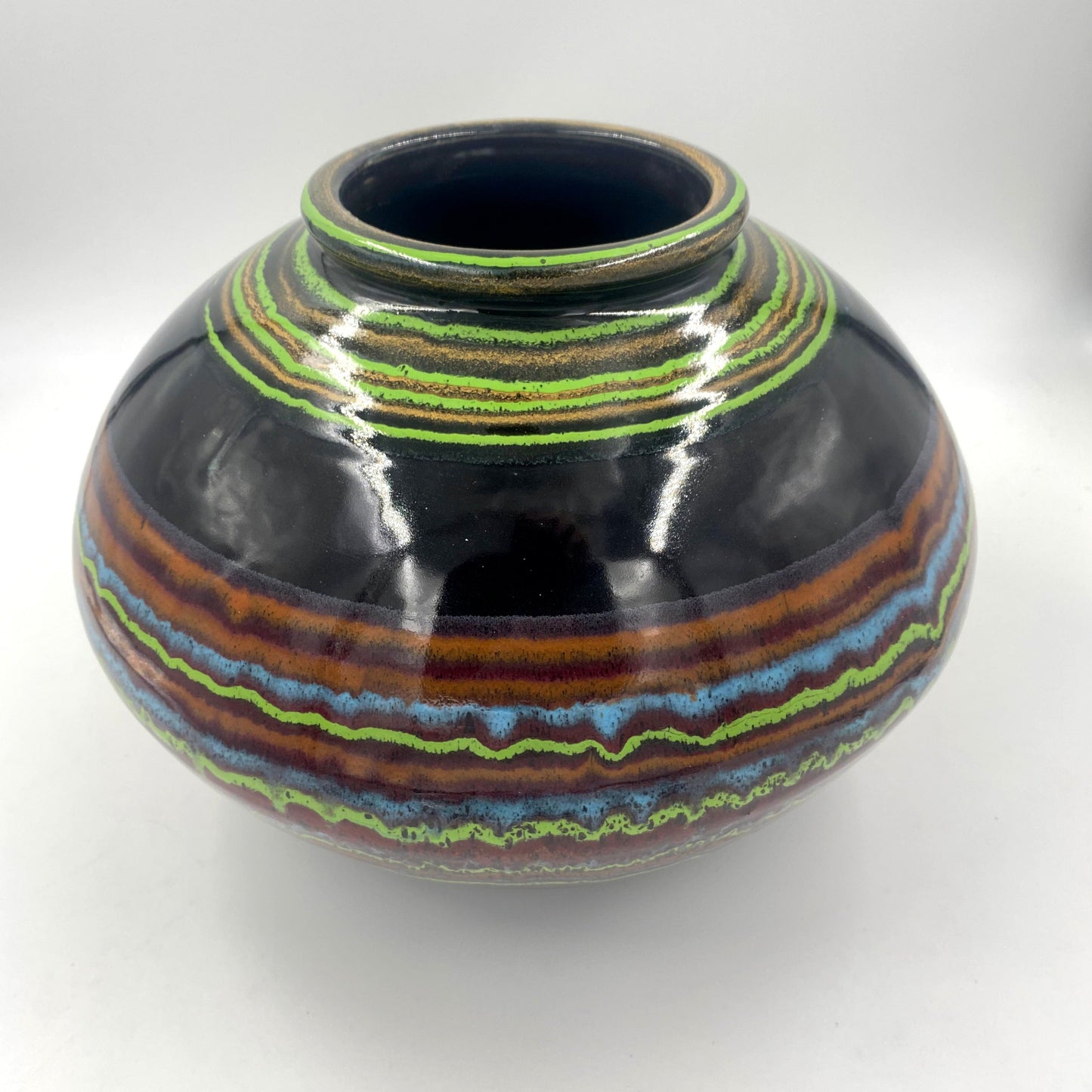 Spanish Night Globe Vase - Lasser Ceramics