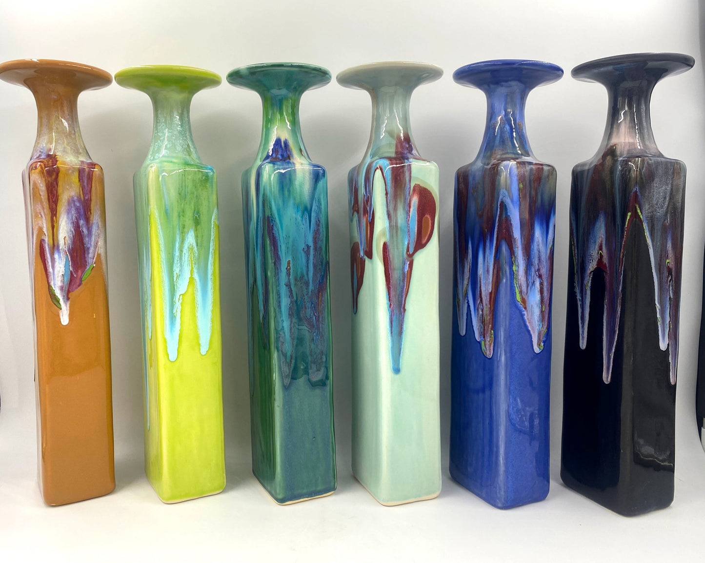 Mango Square Bottle - Lasser Ceramics