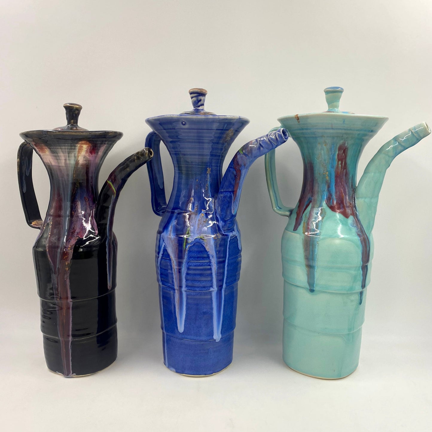 Blue Moon Teapot - Lasser Ceramics