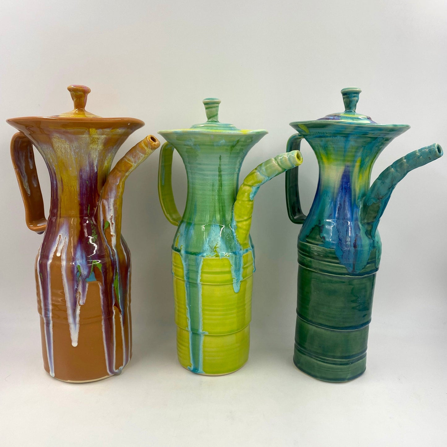 Teal Teapot - Lasser Ceramics