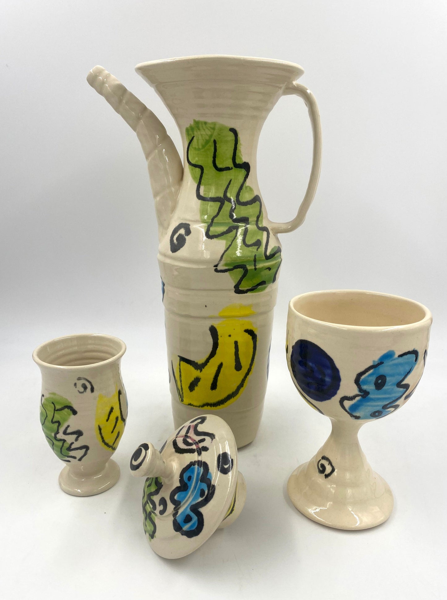 Beach Party Teapot - Lasser Ceramics