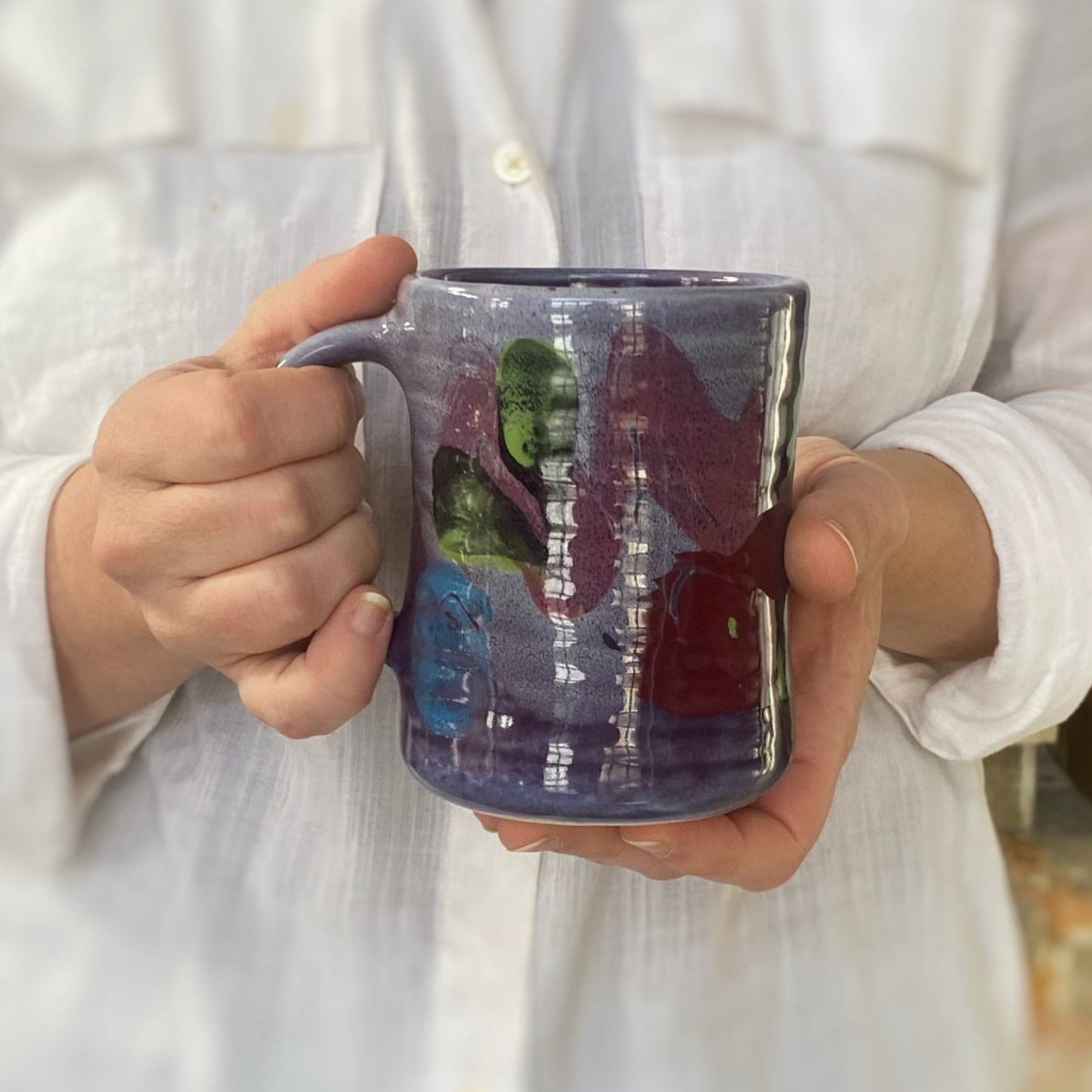 Fifty-Fifty Mug - Lasser Ceramics