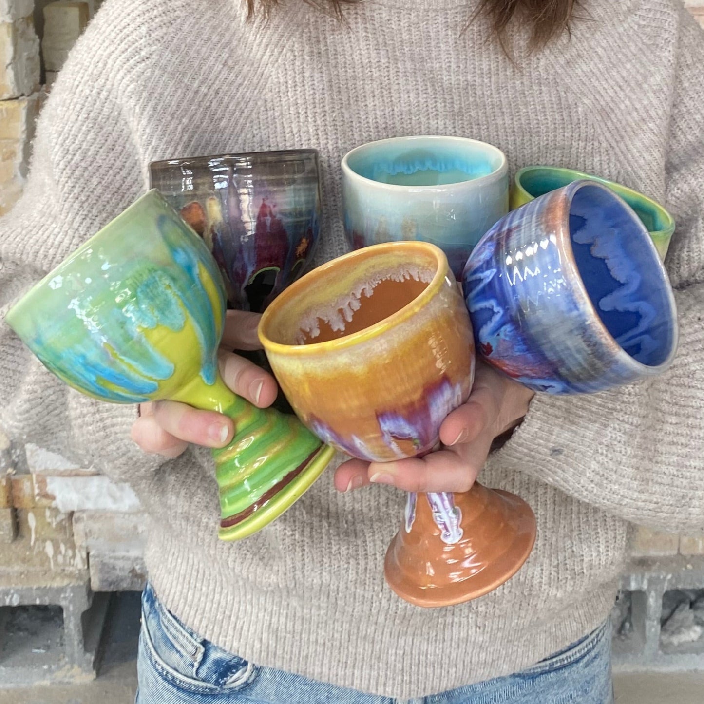 Mango Goblet - Lasser Ceramics