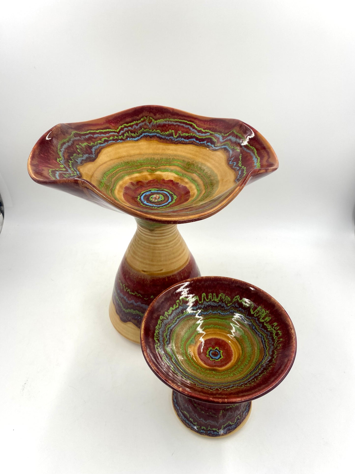 Spanish Compote Bowl - Lasser Ceramics