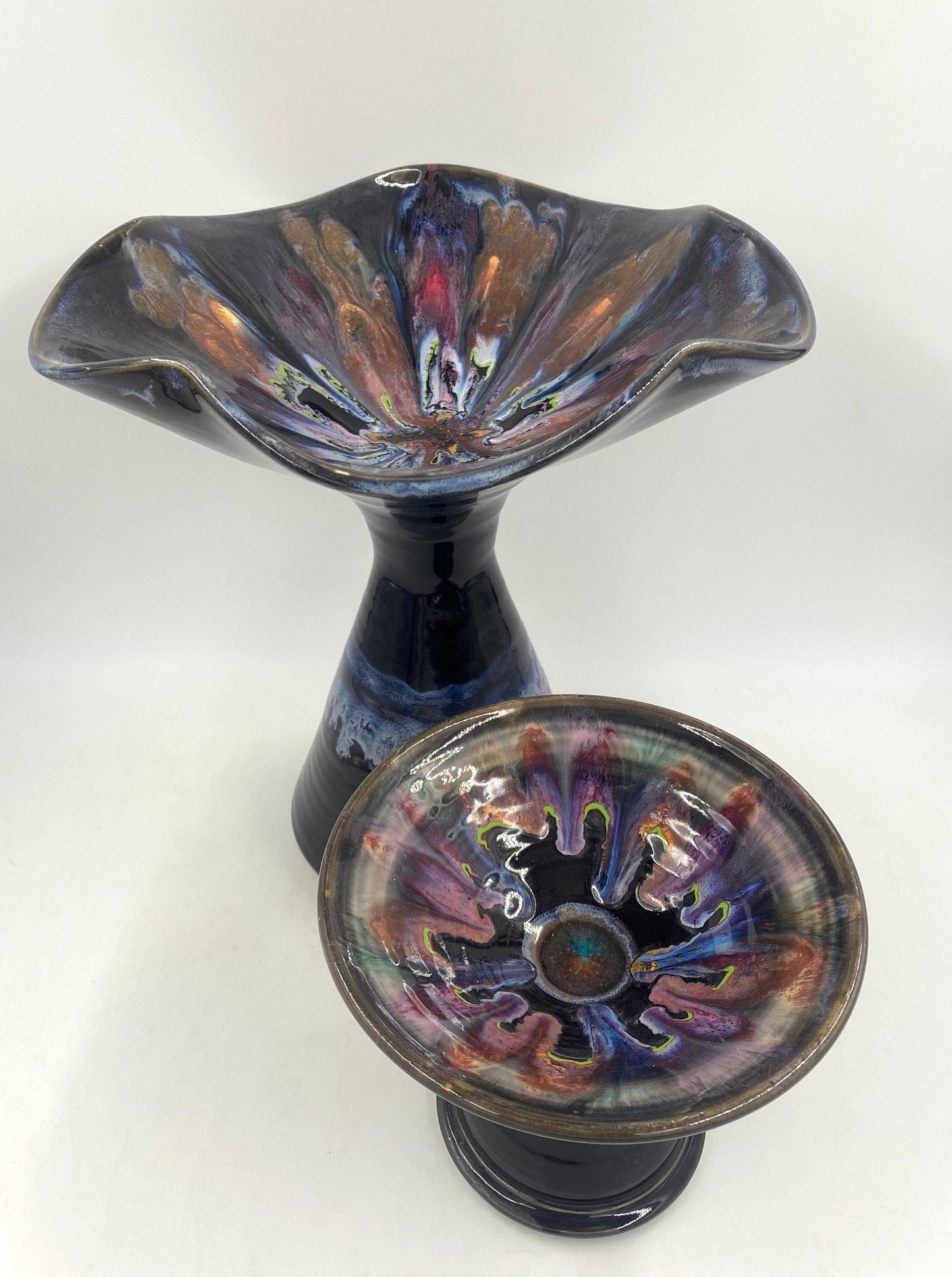 Pearl Compote Bowl - Lasser Ceramics