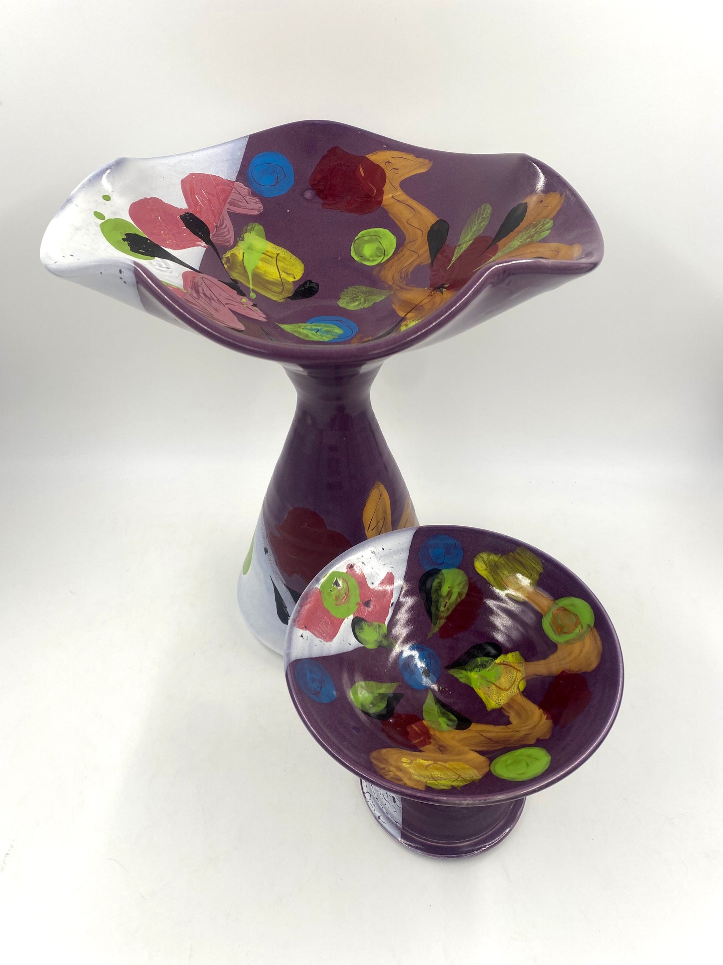 Fifty-Fifty Monkey Bowl - Lasser Ceramics