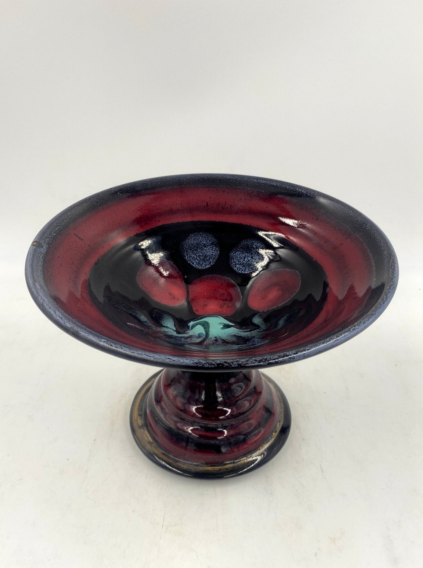 Midnight Tulip Monkey Bowl - Lasser Ceramics