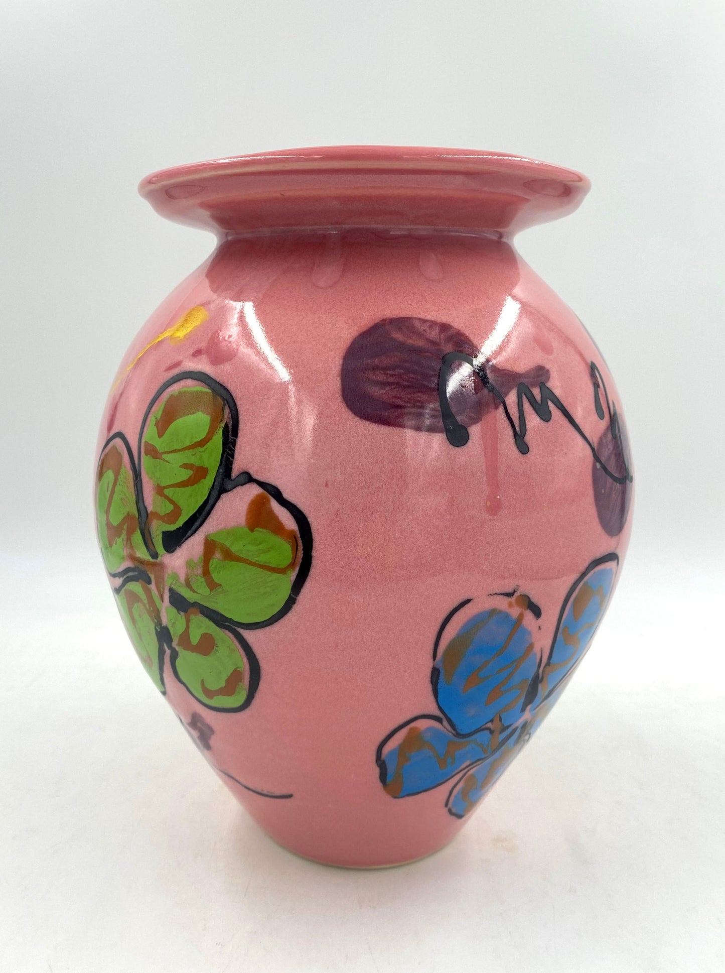 Pink Poppy Classic Vase - Lasser Ceramics