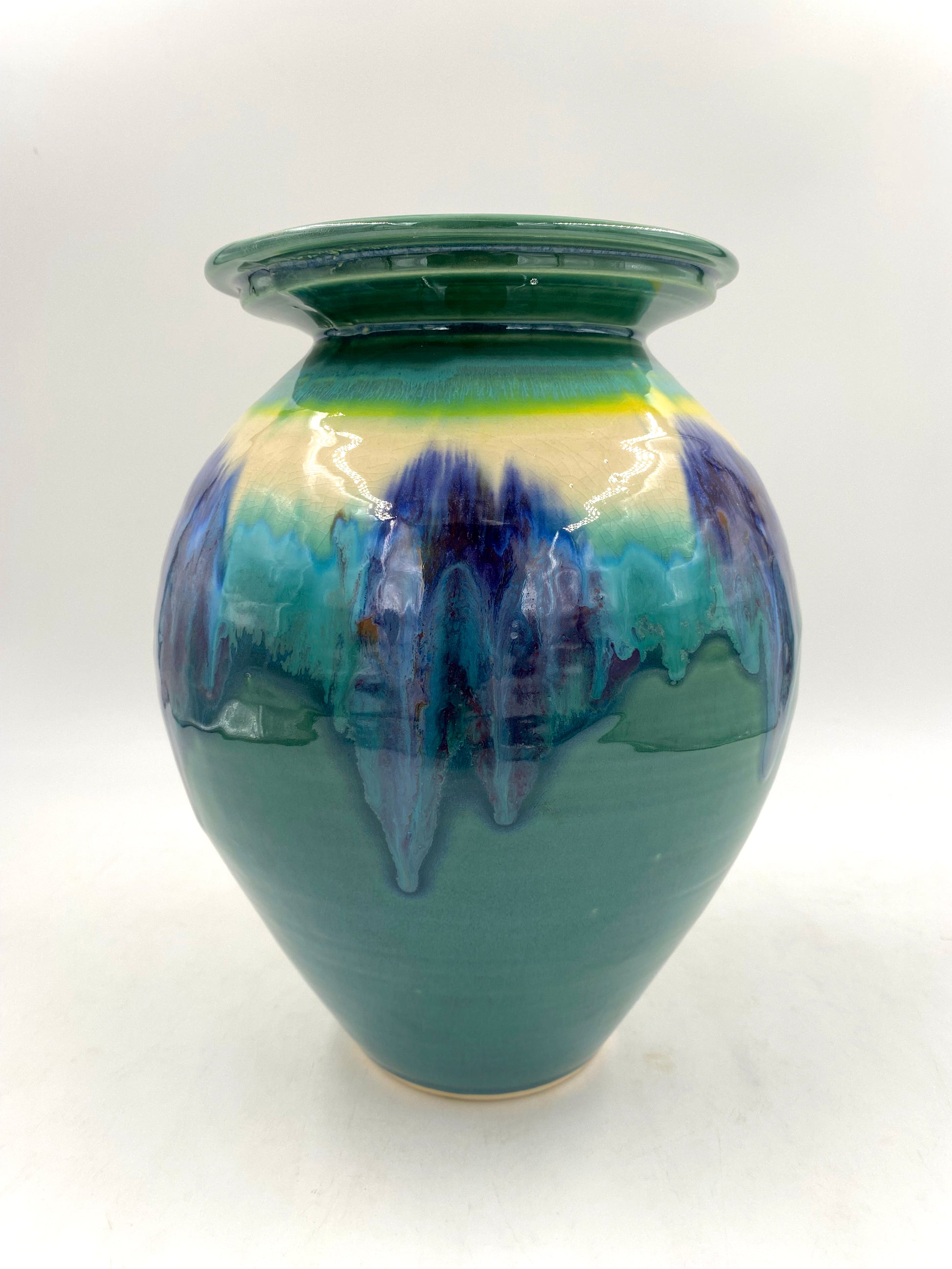 Teal Classic Vase - Lasser Ceramics