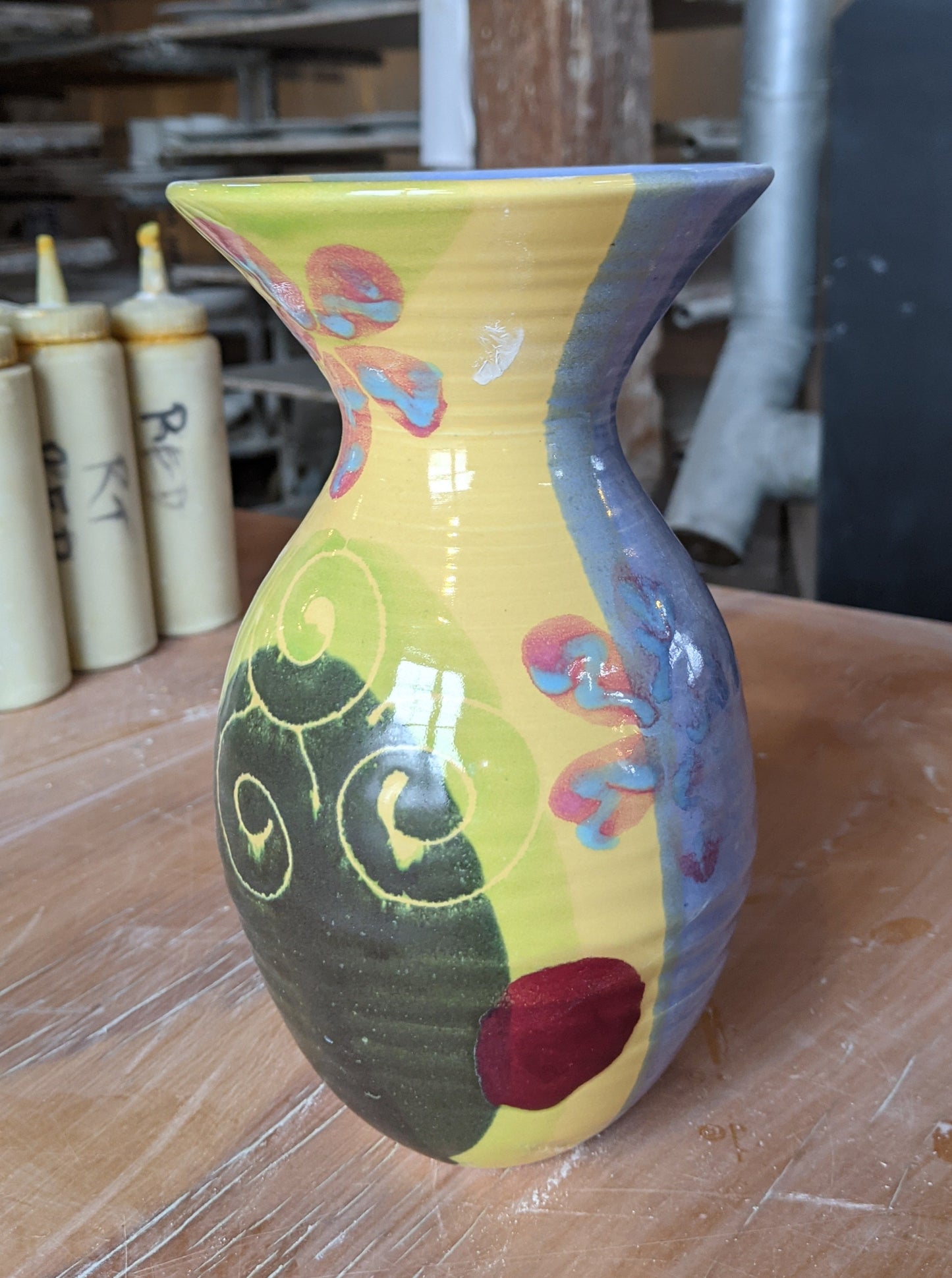 Mardi Gras Petite Vase