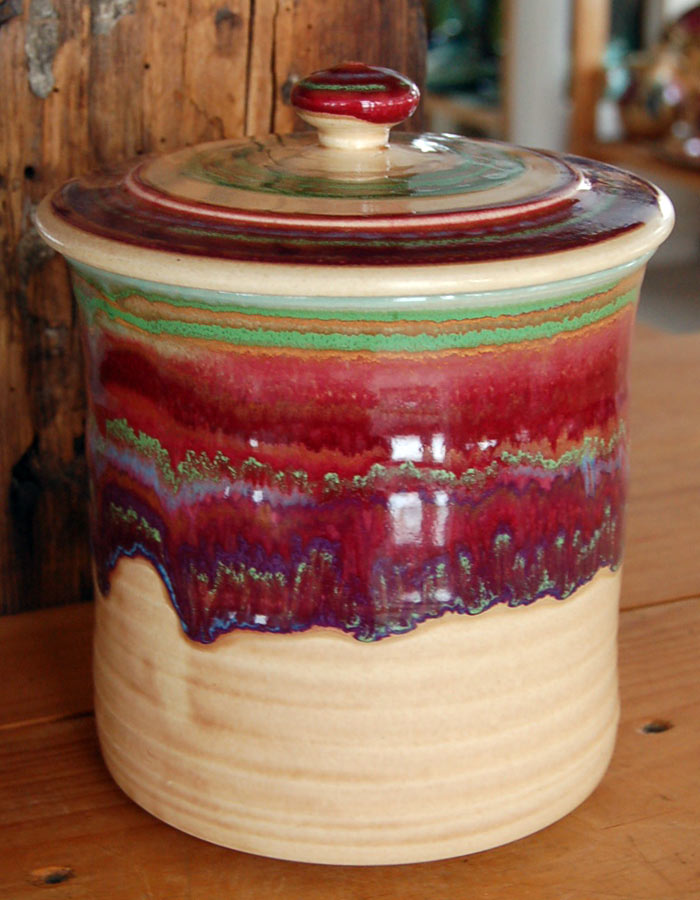 Spanish Cannister - Lasser Ceramics
