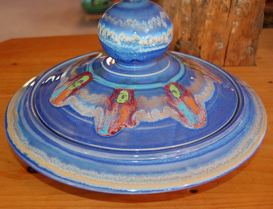 Blue Moon Casserole Dish - Lasser Ceramics