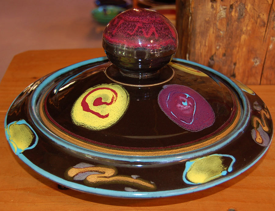 Black Out Casserole Dish - Lasser Ceramics