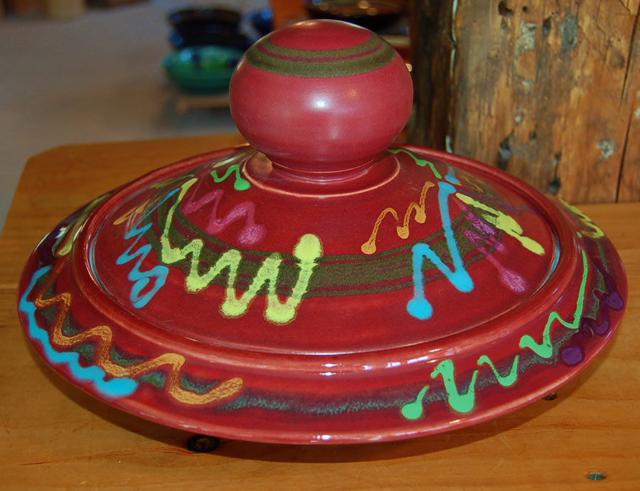 Red Craze Casserole Dish