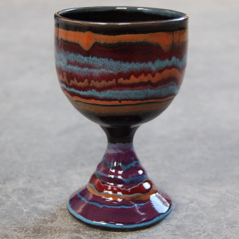 Black Out Goblet - Lasser Ceramics
