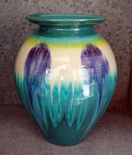 Teal Classic Vase - Lasser Ceramics