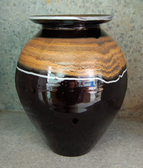 Tiger Stripe Classic Vase - Lasser Ceramics