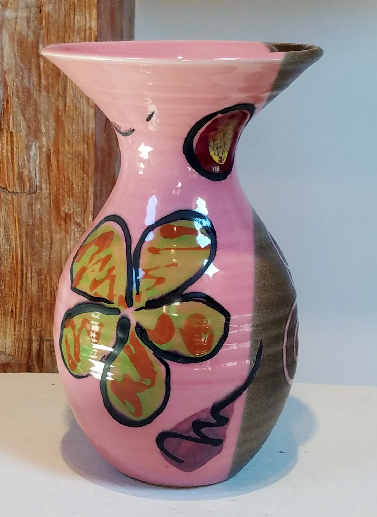 Pink Poppy Petite Vase - Lasser Ceramics
