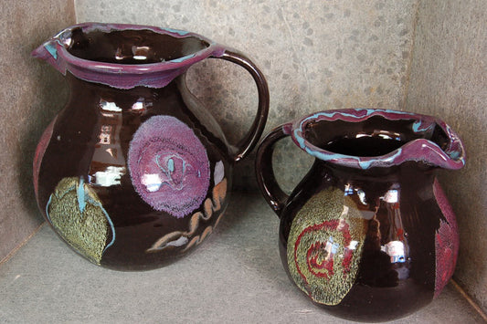 Black Out Pitcher - Lasser Ceramics