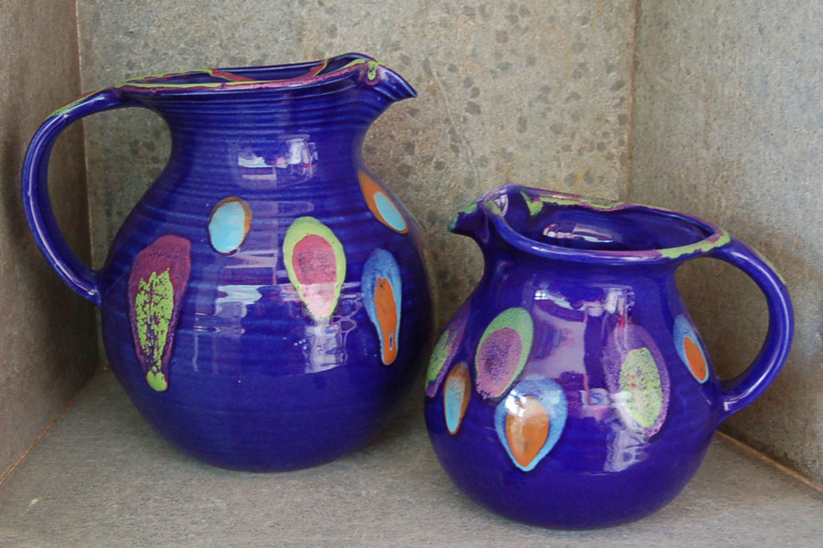 Galaxy Blue Pitcher