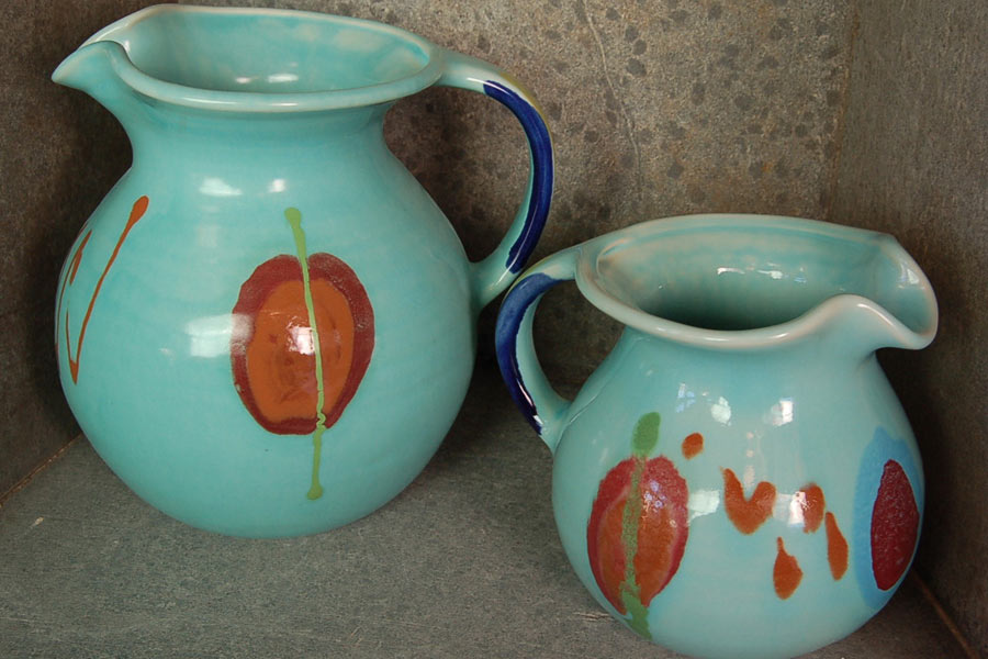 Jaded Pitcher - Lasser Ceramics