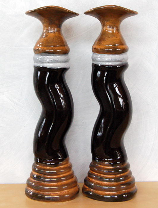 Tiger Stripe Candlestick