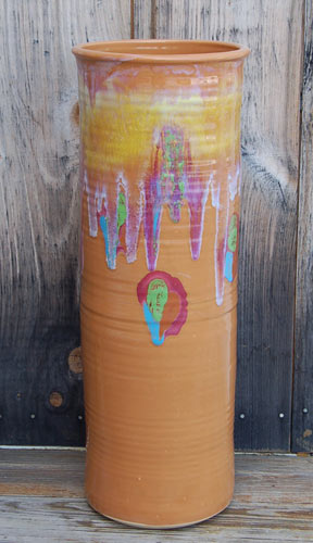 Mango Sunrise Umbrella Stand