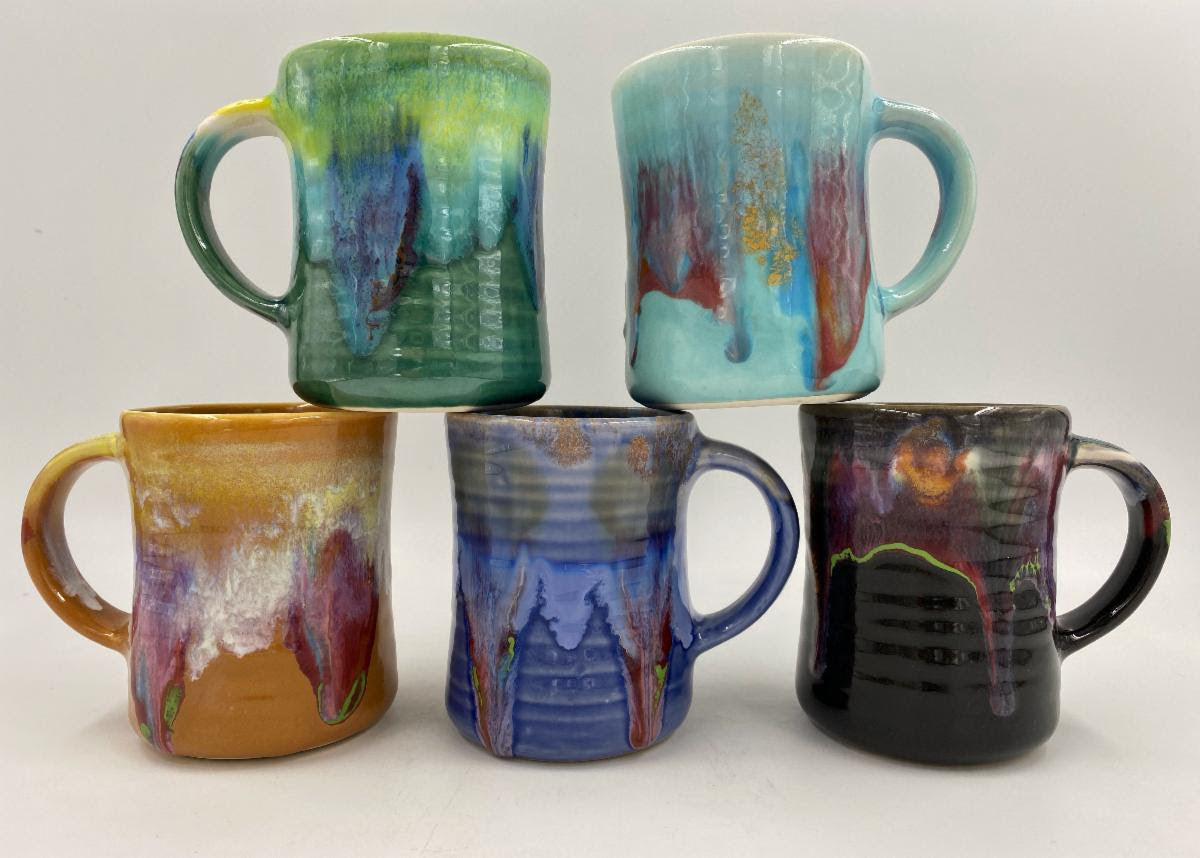 Blue Moon Mug - Lasser Ceramics