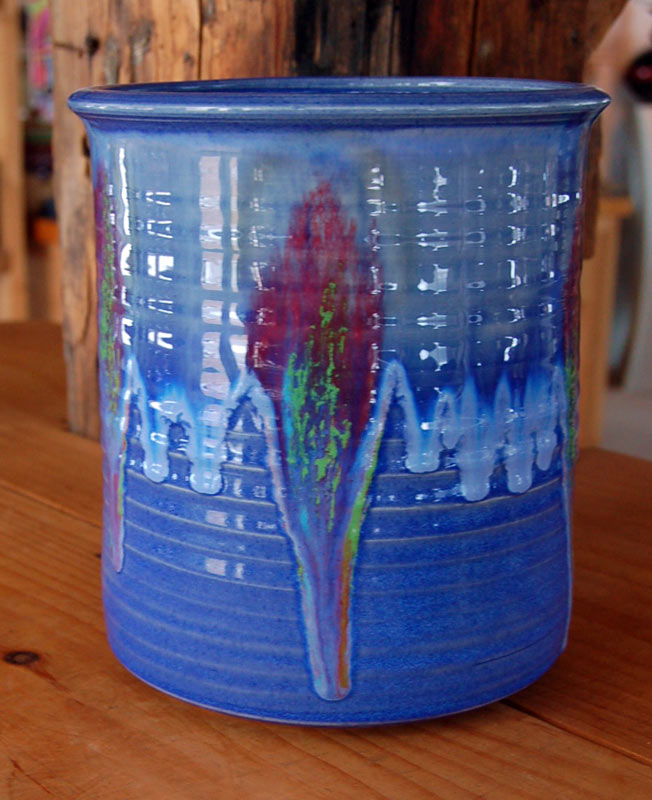 Blue Moon Utensil Holder