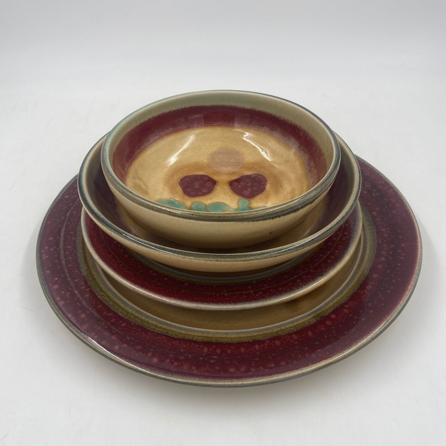Red Tulip Baby Bowl