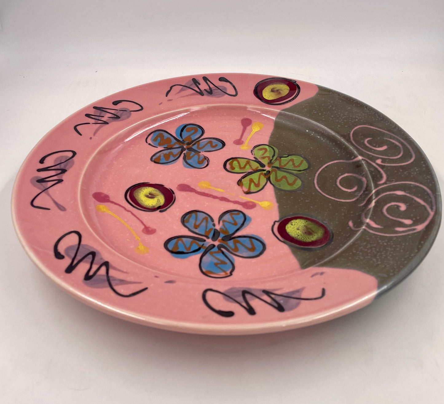 Pink Poppy Platter