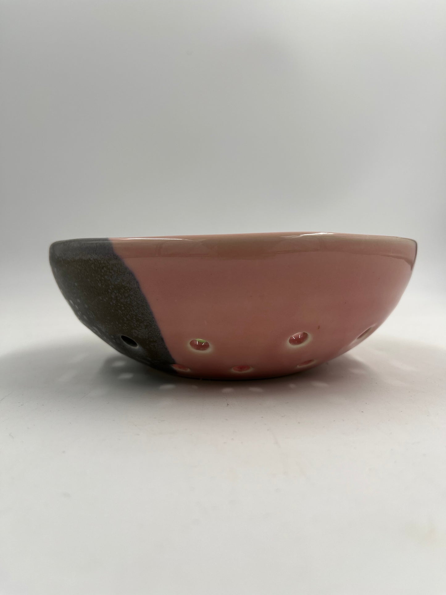 Pink Poppy Berry Bowl