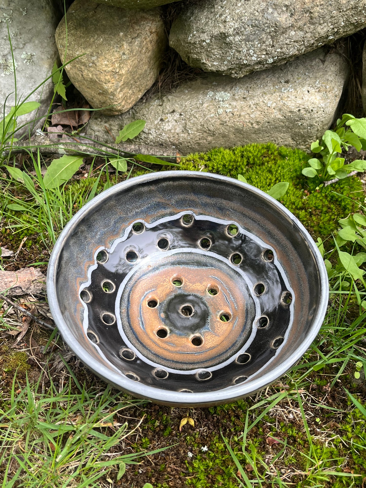 Tiger Stripe Berry Bowl